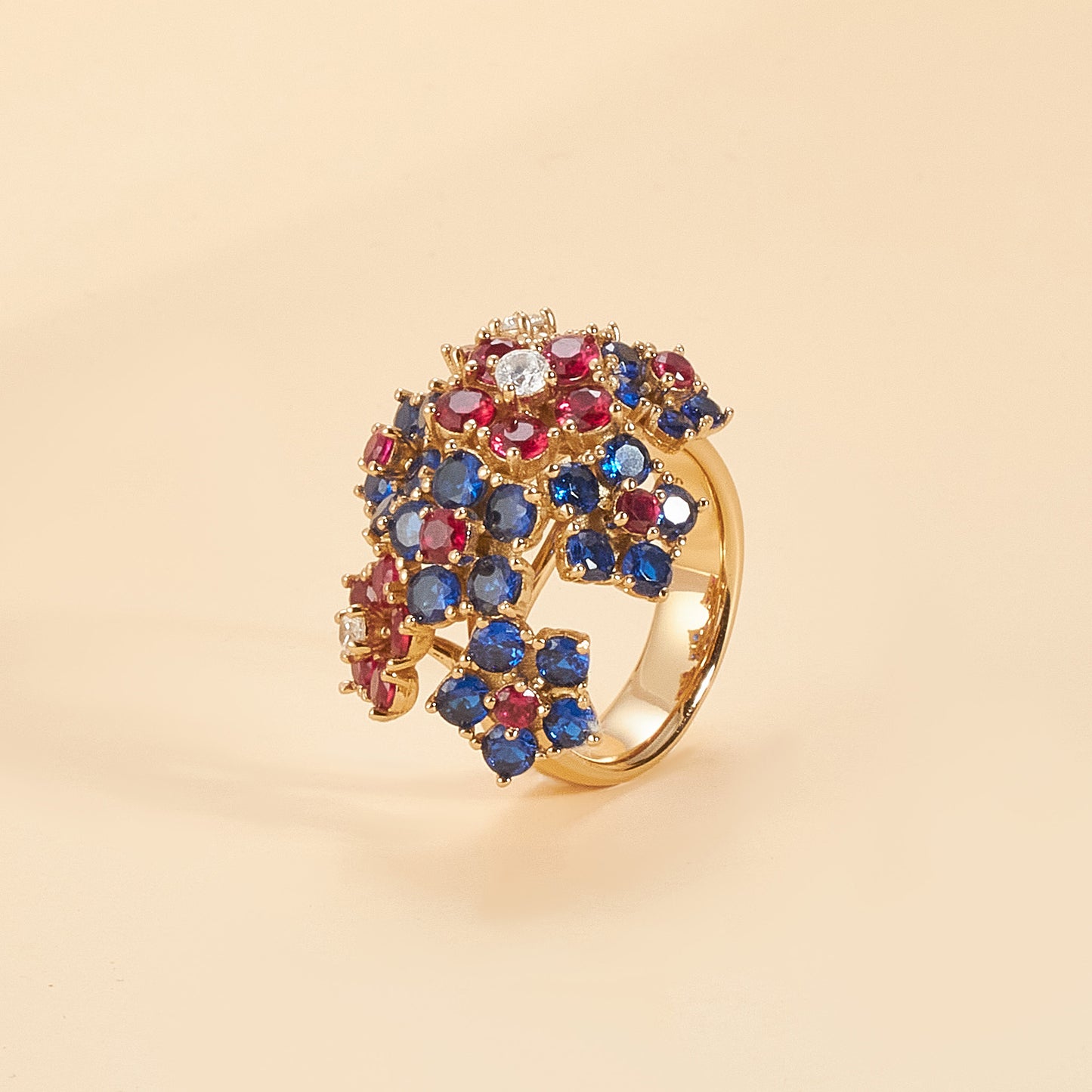 Stellar Blossom Ring