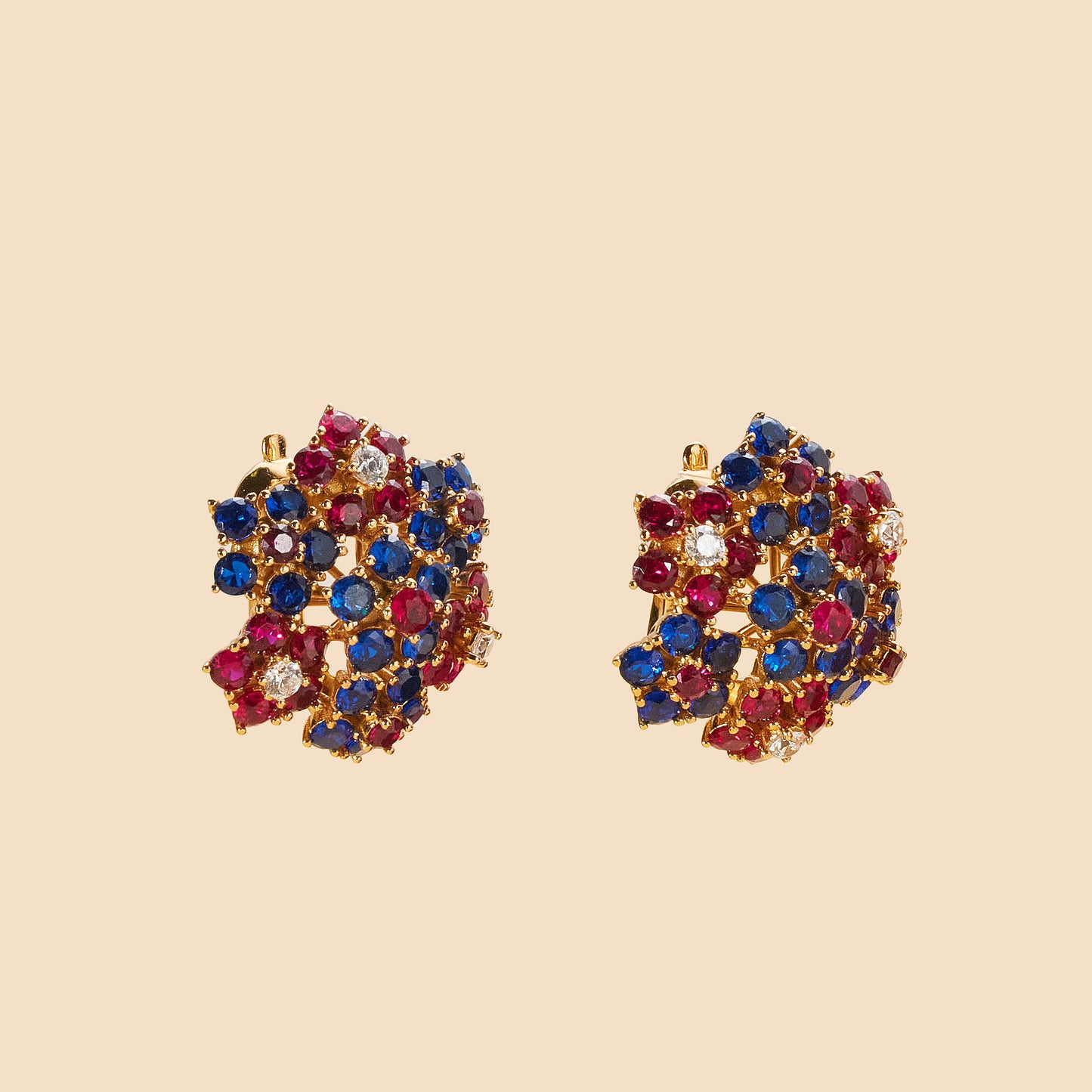 Starshine flower earrings