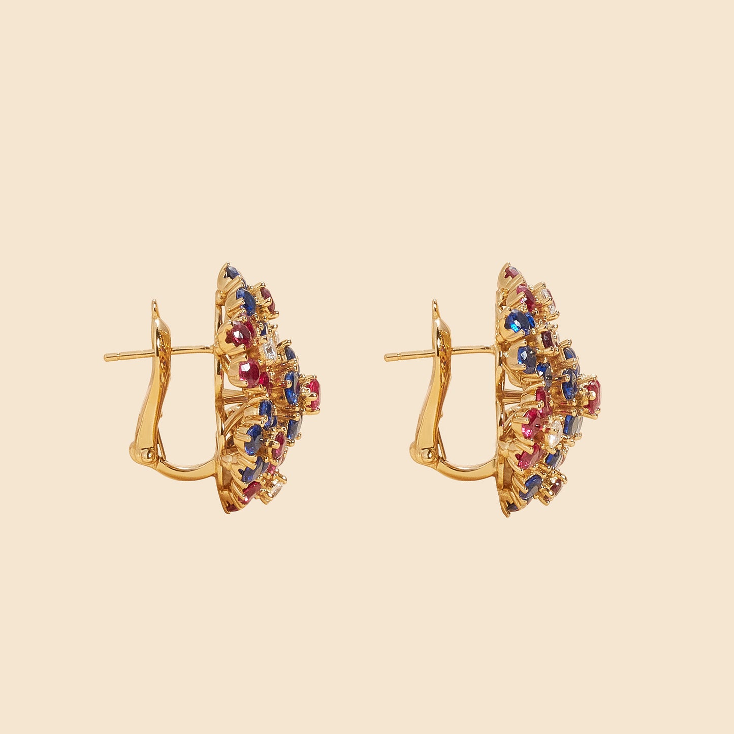 Starshine flower earrings