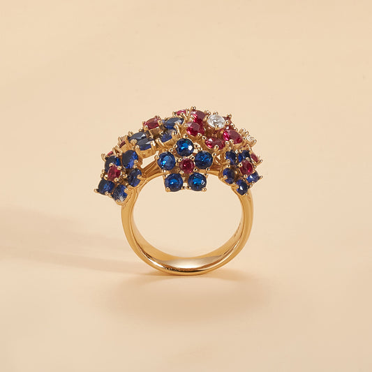 Stellar Blossom Ring